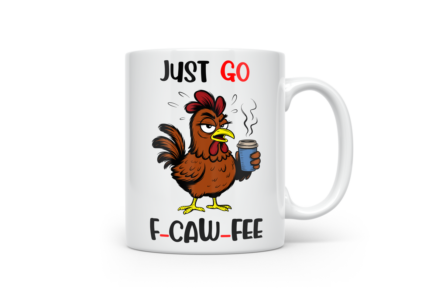 Sarcastic Funny Novelty FCAWFEE ceramic 10oz coffee mug