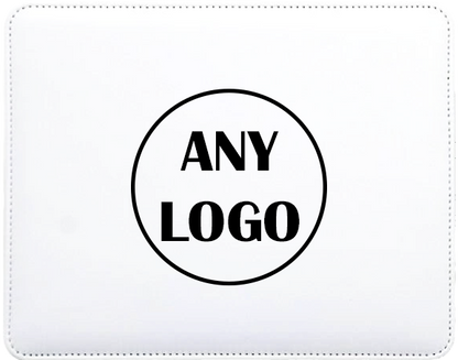 Custom Printed Mouse Mat - Add Your Logo | Faux Leather