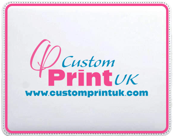 Custom Printed Mouse Mat - Add Your Logo | Faux Leather